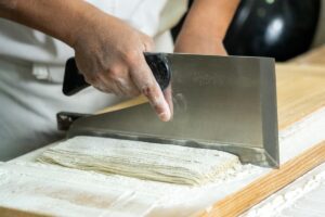 Cut,The,Traditional,Japanese,Ramen,Noodles.