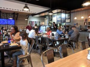 blue salt grill interior