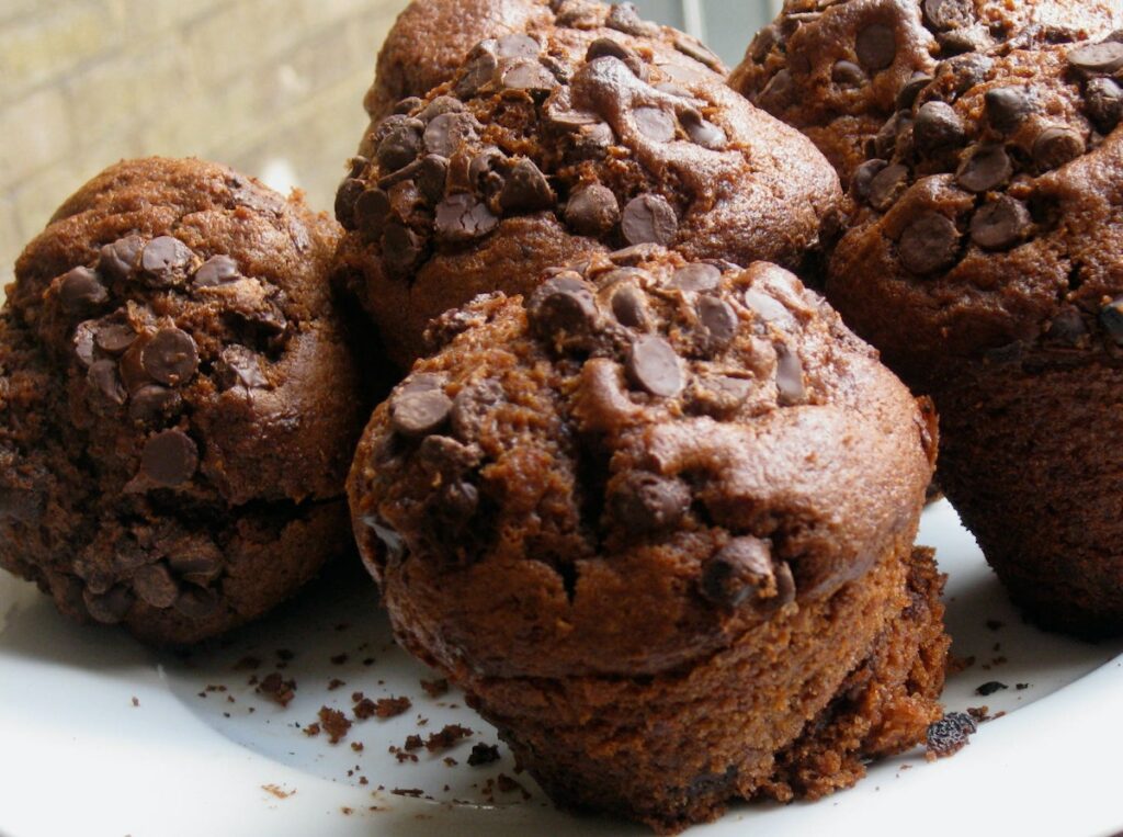 2468849621Double Chocolate Chip Muffin
